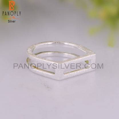 Handmade Quirky 925 Sterling Silver Ring
