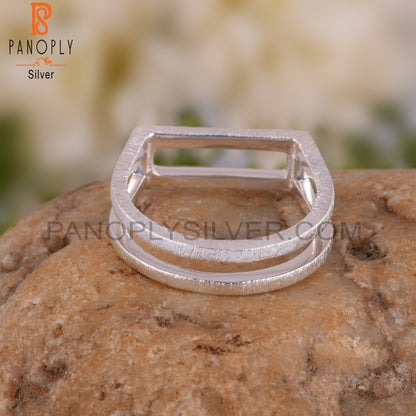Handmade Quirky 925 Sterling Silver Ring