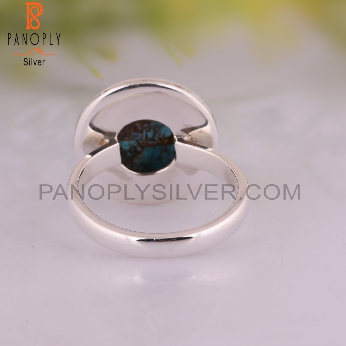 Mojave Copper Pink Opal Turquoise 925 Sterling Silver Ring