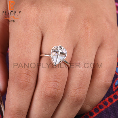 Mojave Copper Ethiopian Opal 925 Silver Women’s Ring