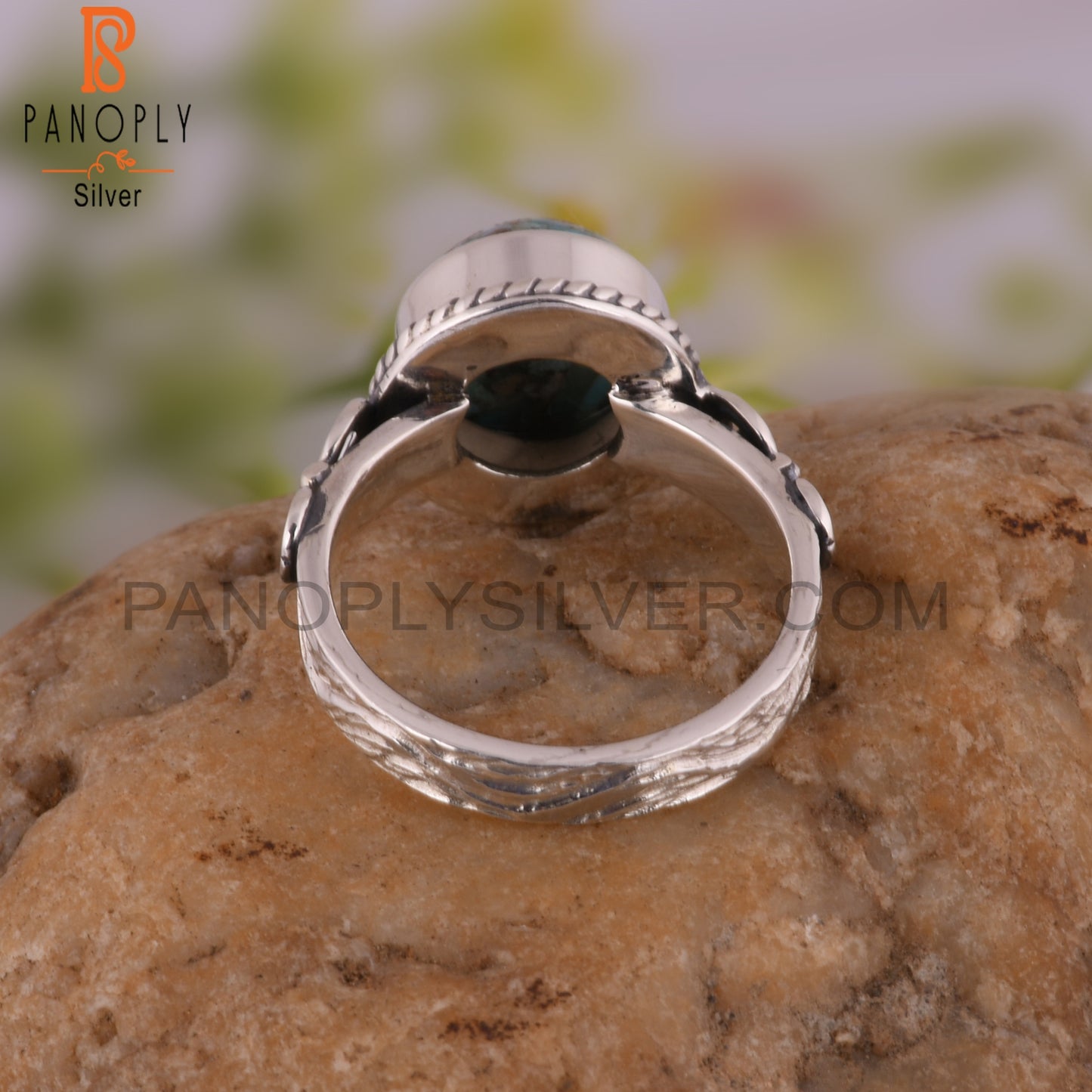 Dainty Cute Boulder Turquoise 925 Sterling Silver Ring