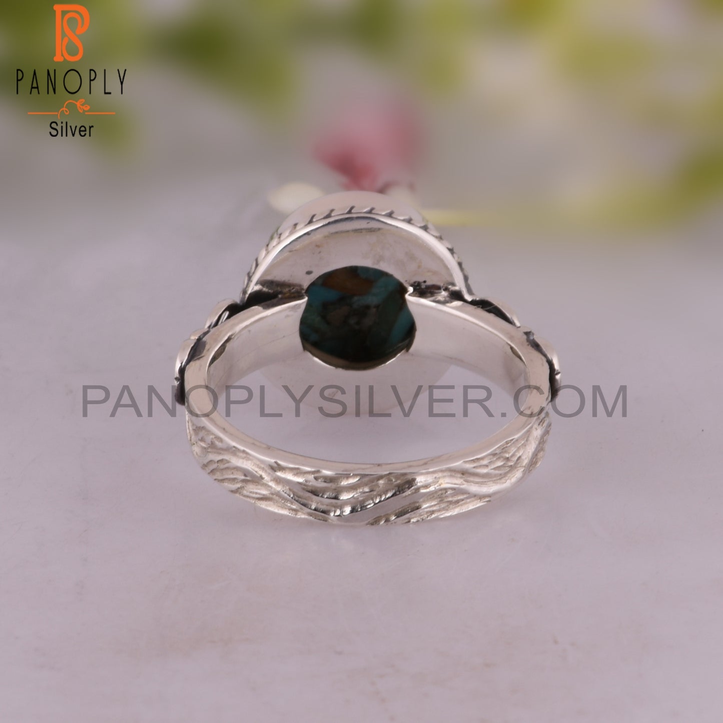 Dainty Cute Boulder Turquoise 925 Sterling Silver Ring