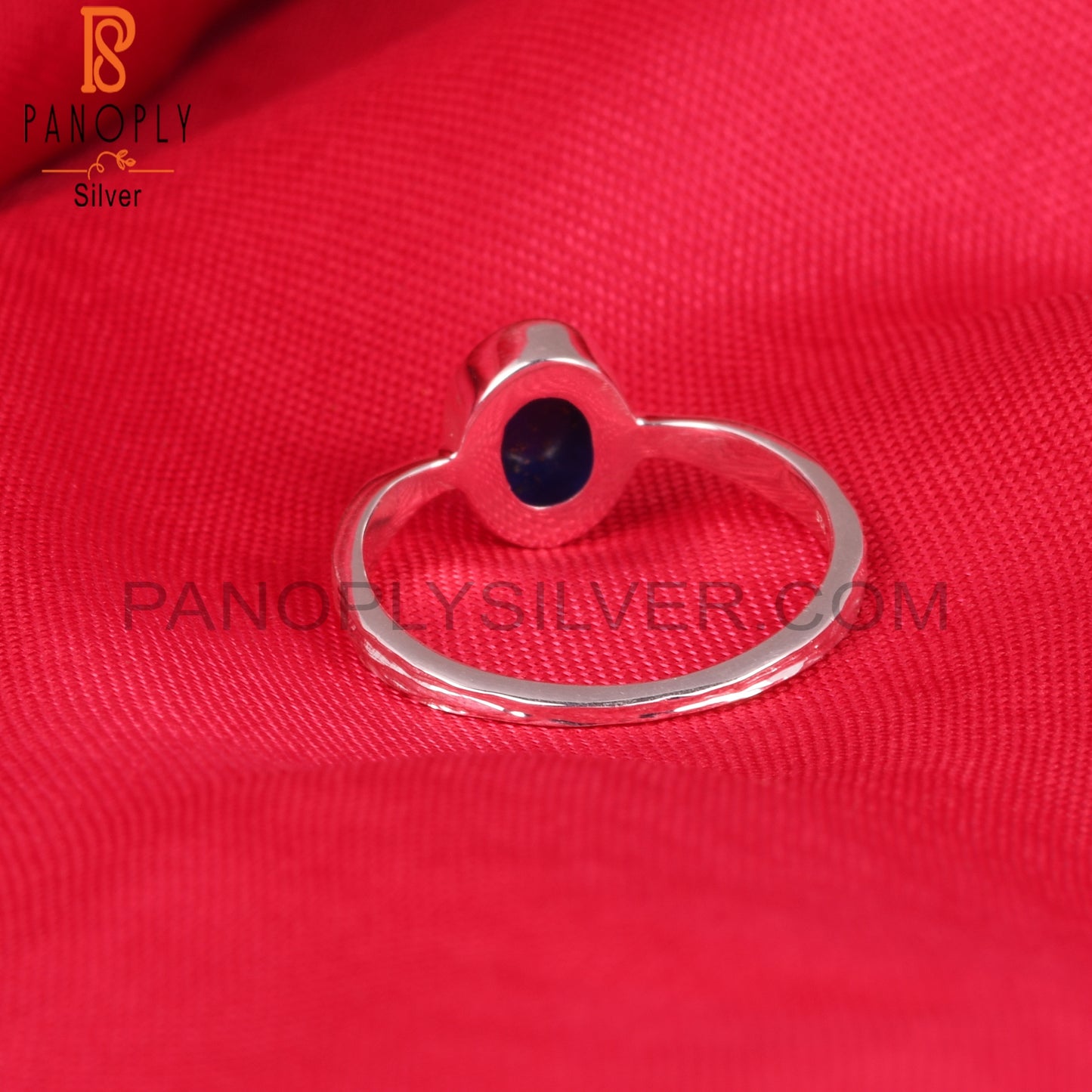 Lapis Oval Shape 925 Sterling Silver Ring