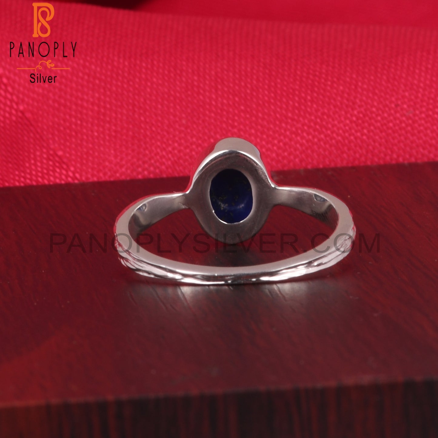 Lapis Oval Shape 925 Sterling Silver Ring