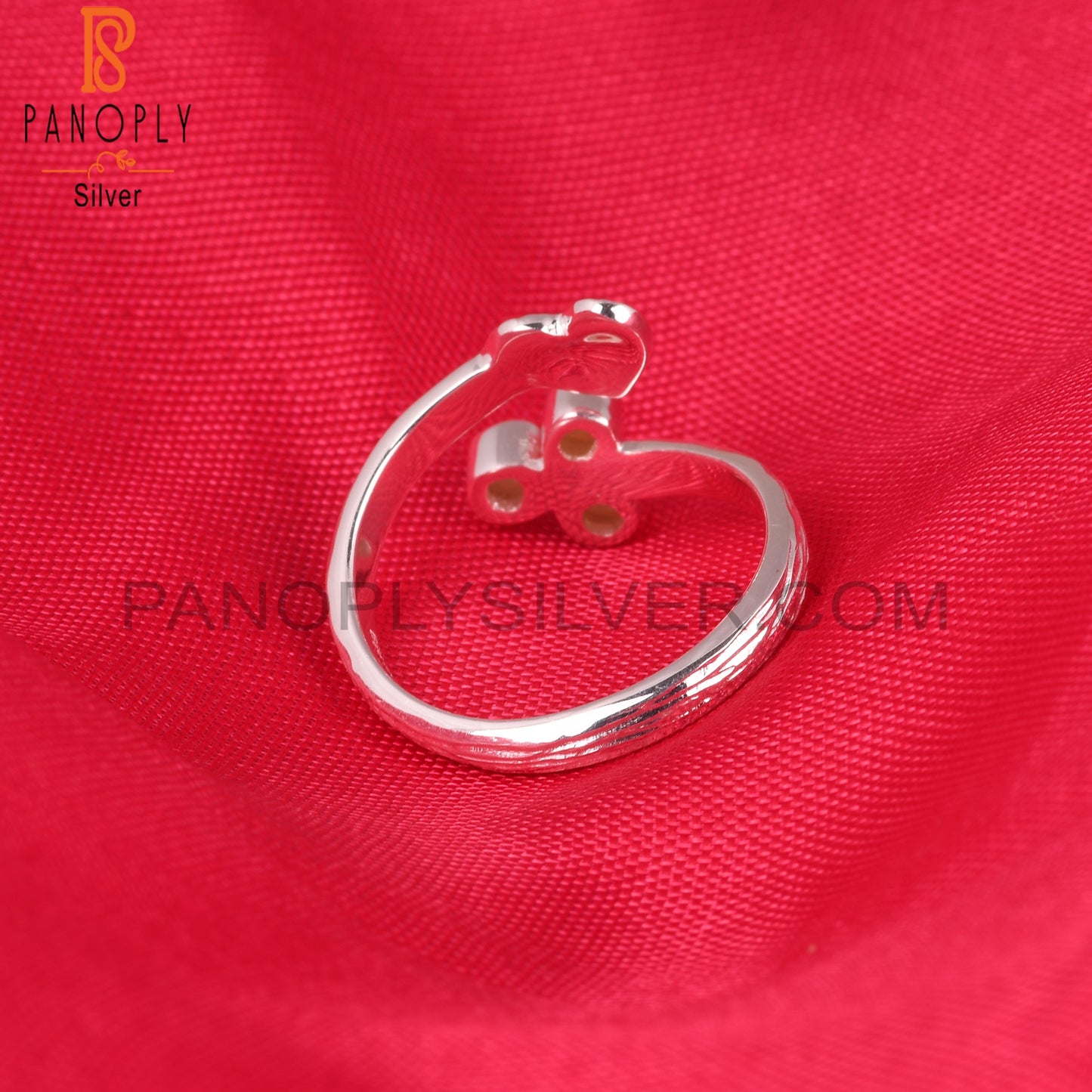 Pearl Round Shape Hypoallergenic 925 Sterling Silver New Ring