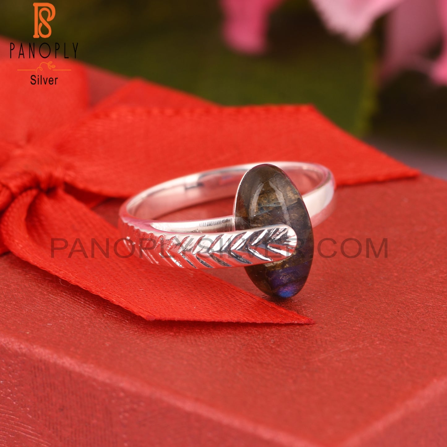 Labradorite 925 Sterling Silver Gift Ring For