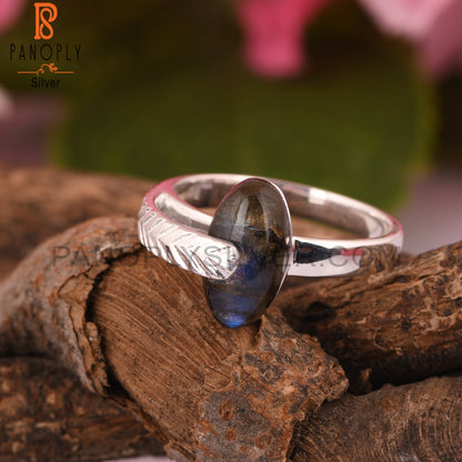 Labradorite 925 Sterling Silver Gift Ring For