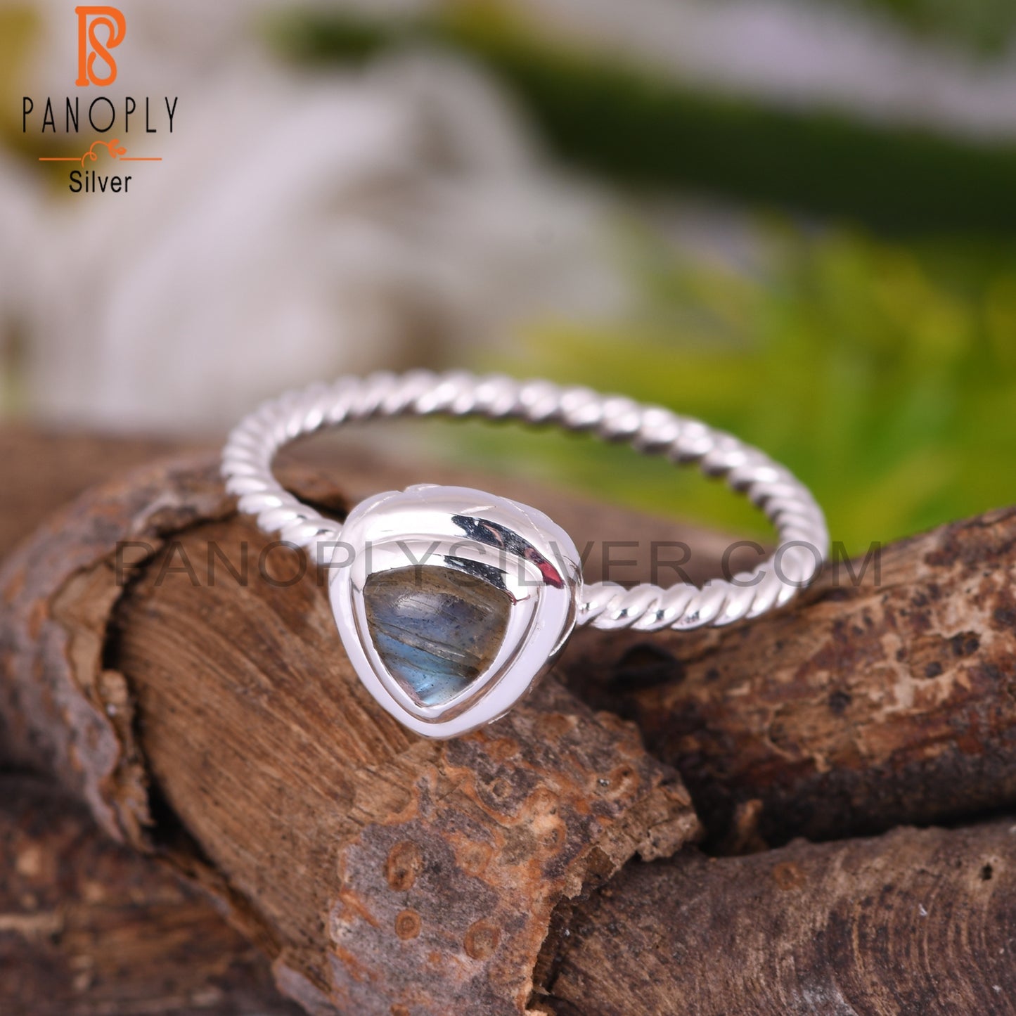 Labradorite 925 Sterling Silver Party Wear Ring