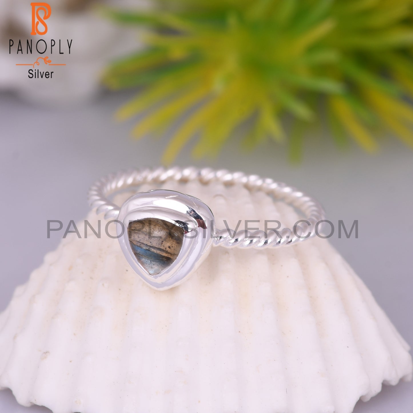 Labradorite 925 Sterling Silver Party Wear Ring