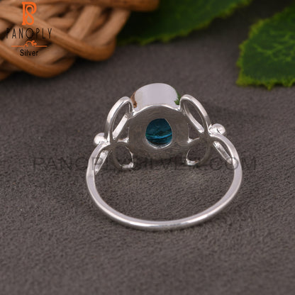 Bio Alexandrite Doublet Quartz 925 Silver Ring