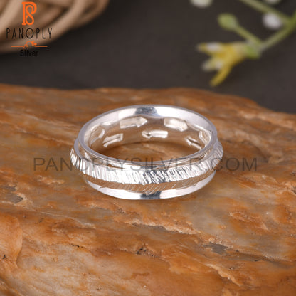 Women Spinner 925 Sterling Silver Ring