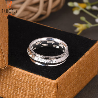 Women Spinner 925 Sterling Silver Ring