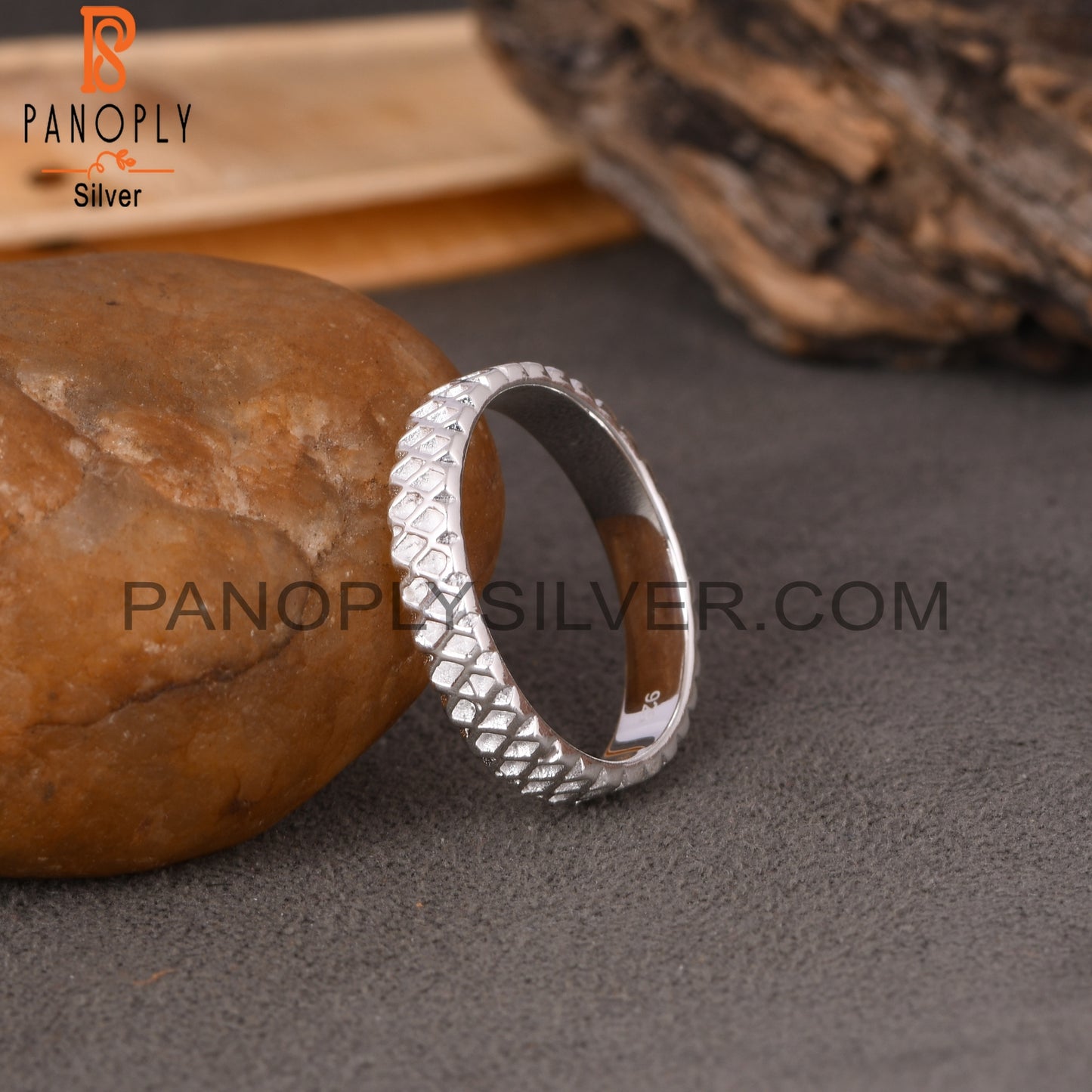 Triangle Spinner 925 Sterling Silver Ring