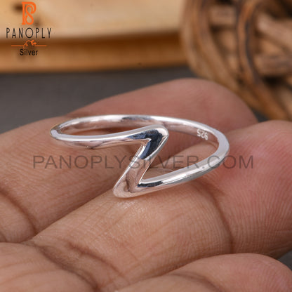 Wave 925 Sterling Silver Ring