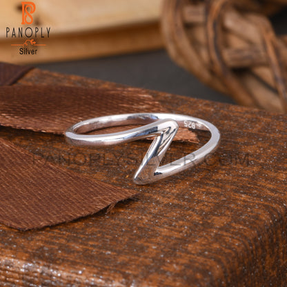 Wave 925 Sterling Silver Ring