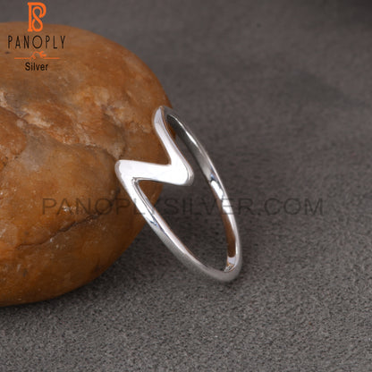Wave 925 Sterling Silver Ring
