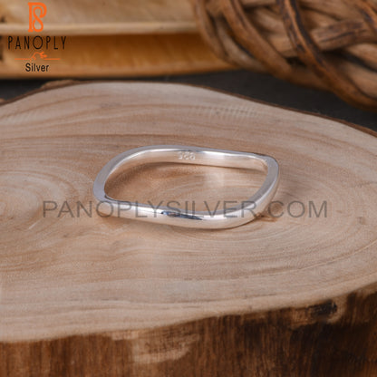 Handmade 925 Sterling Silver Stackable Ring Gift For Her