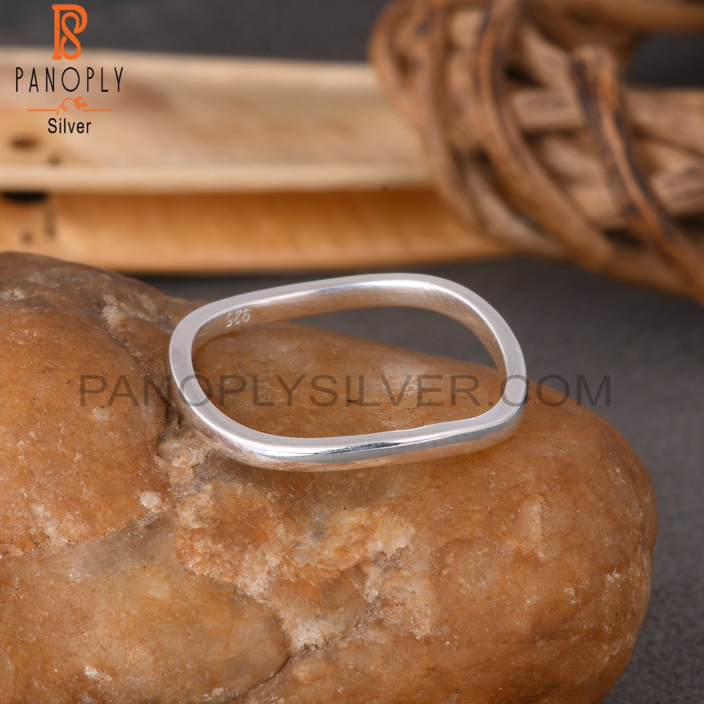 Handmade 925 Sterling Silver Stackable Ring Gift For Her