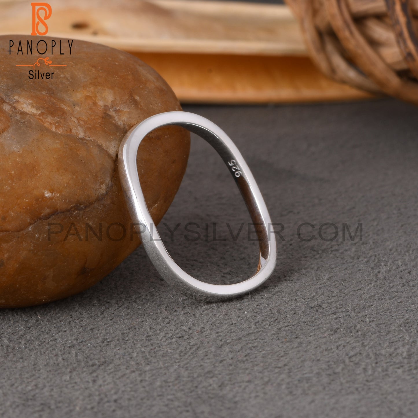 Handmade 925 Sterling Silver Stackable Ring Gift For Her
