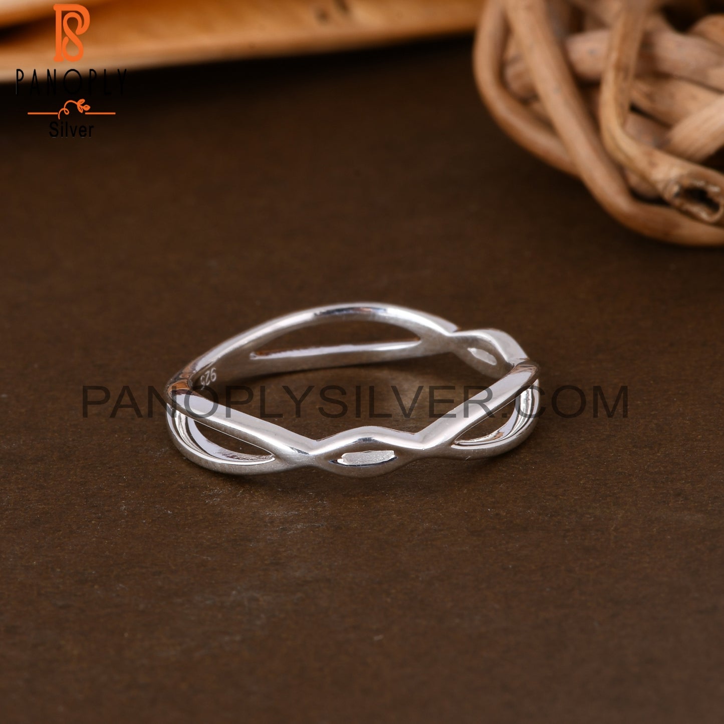 Twist 925 Sterling Silver Ring