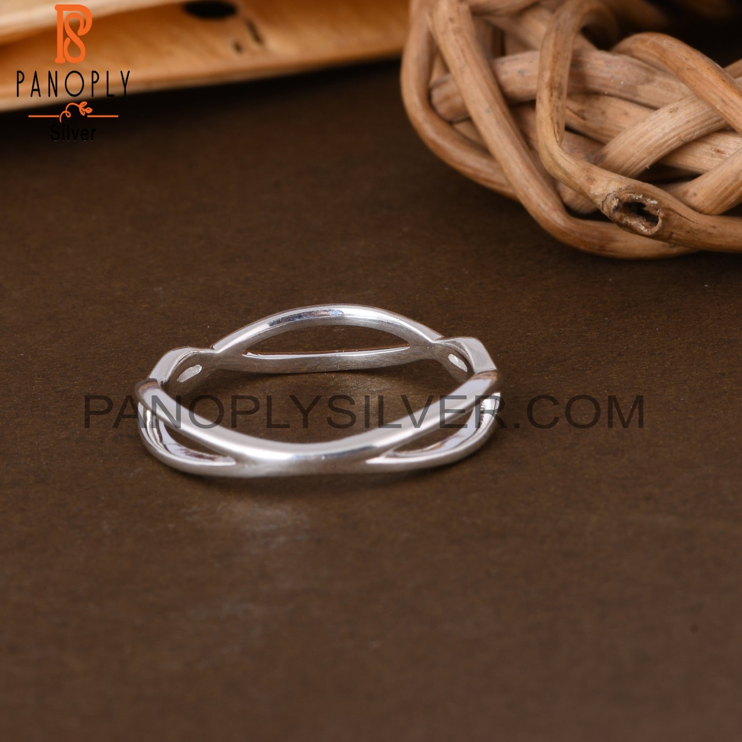 Twist 925 Sterling Silver Ring