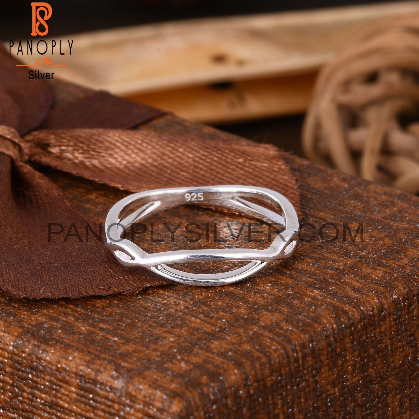 Twist 925 Sterling Silver Ring