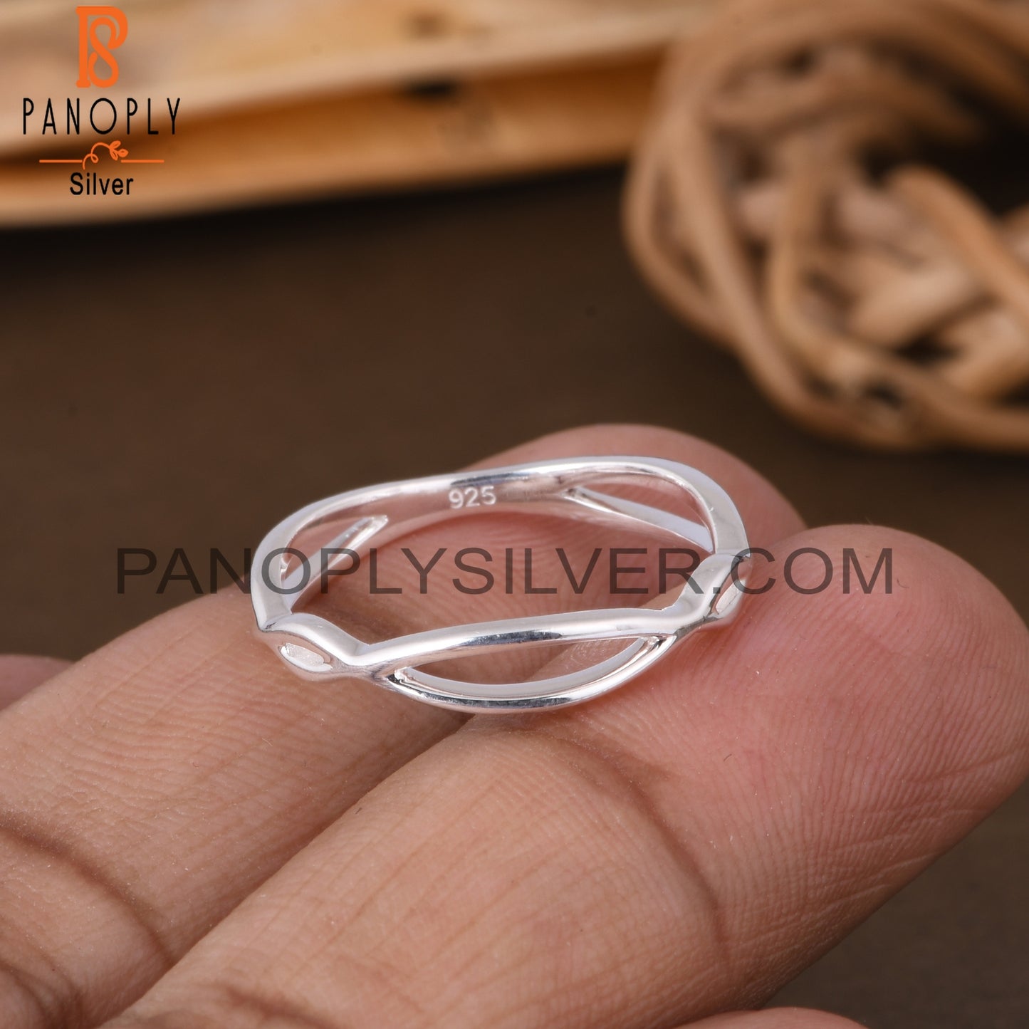 Twist 925 Sterling Silver Ring
