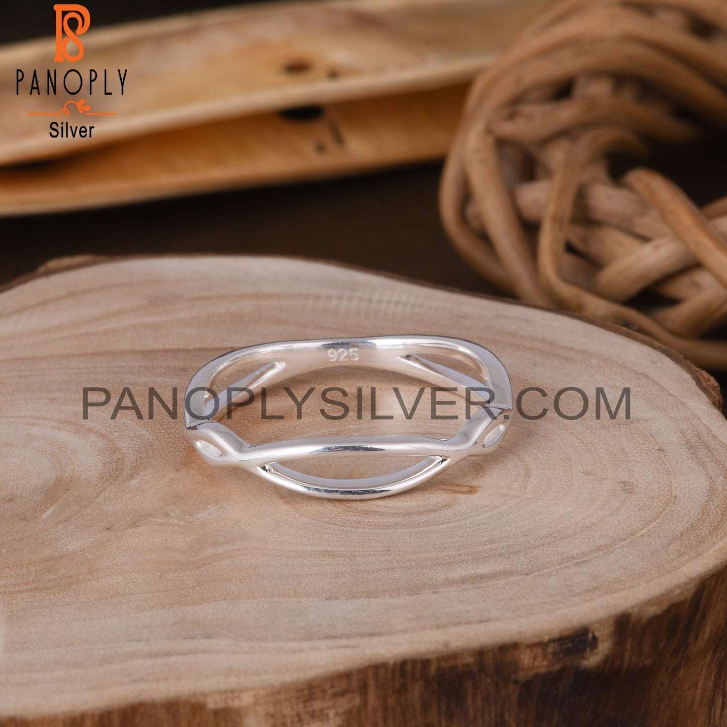 Twist 925 Sterling Silver Ring