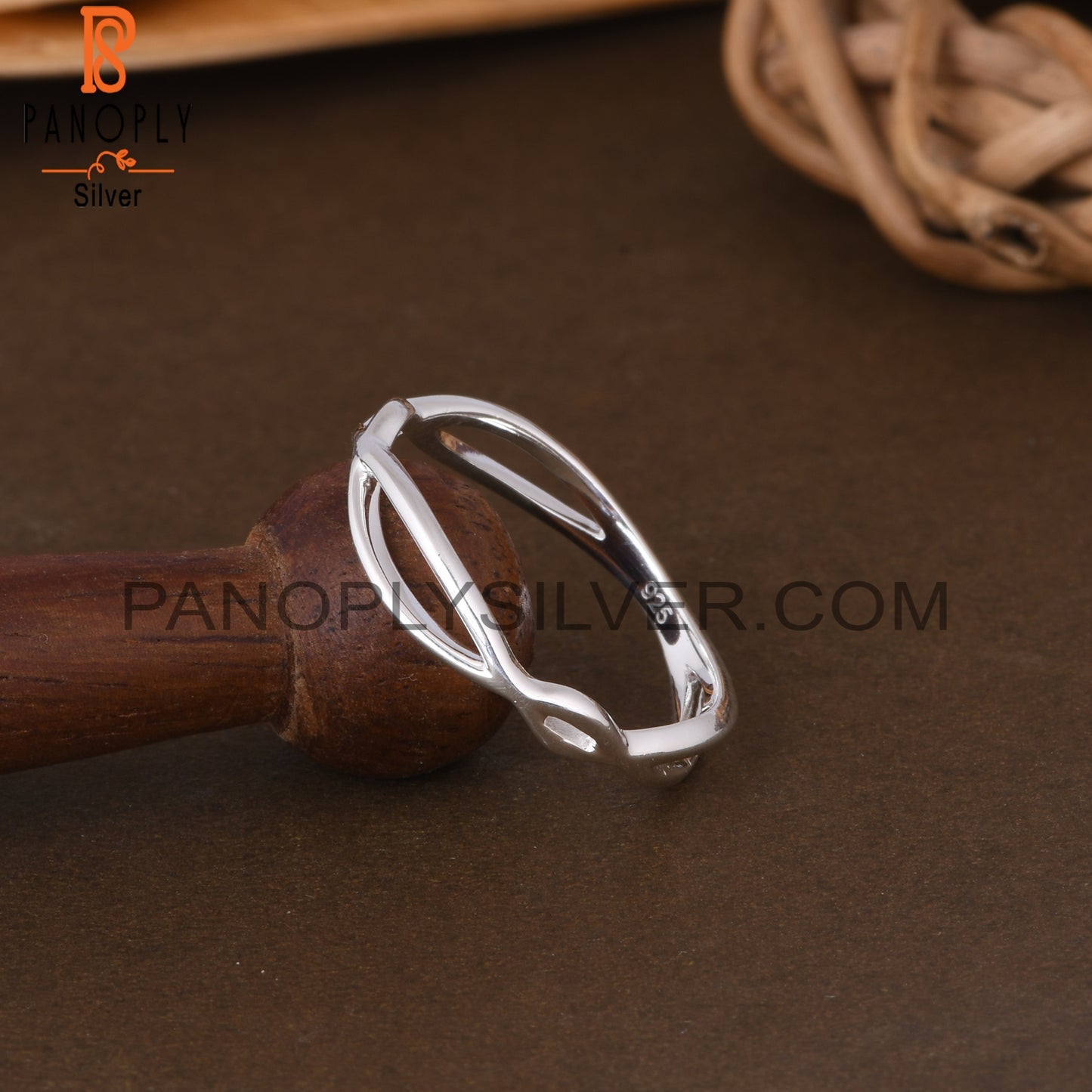 Twist 925 Sterling Silver Ring