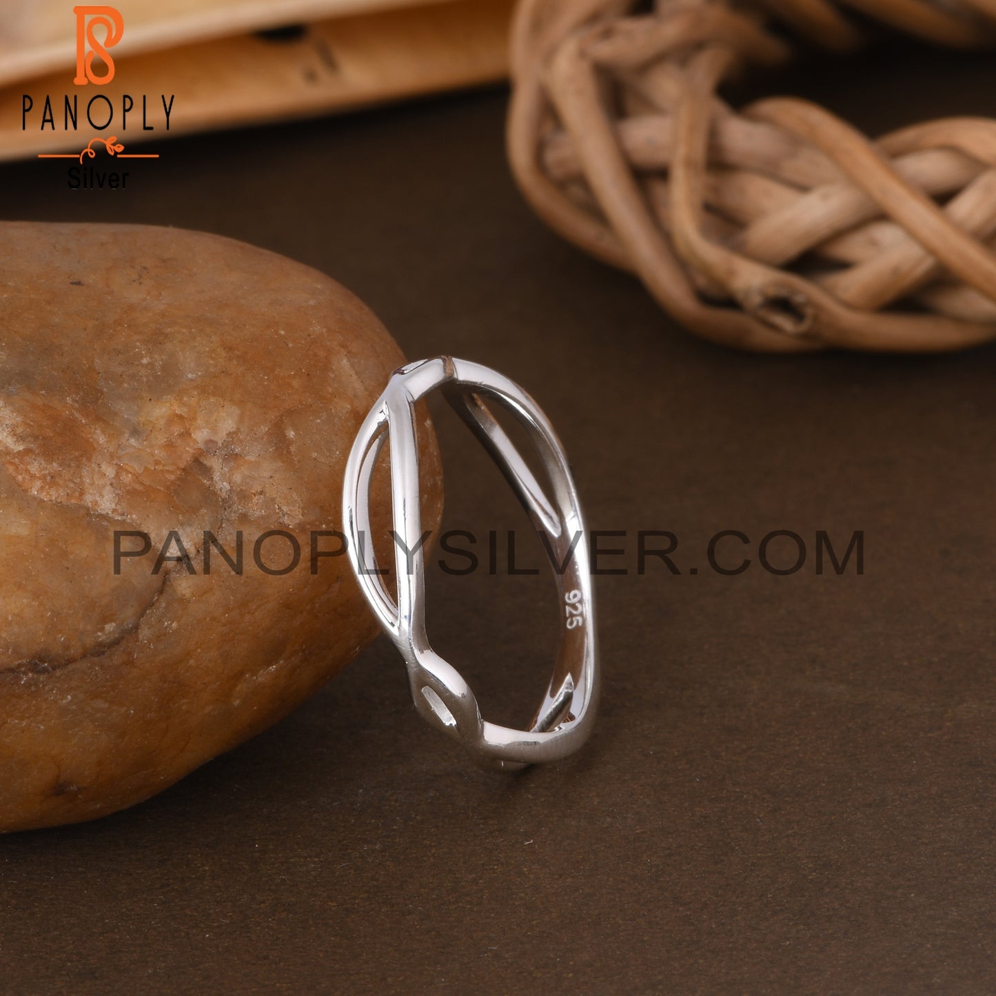 Twist 925 Sterling Silver Ring