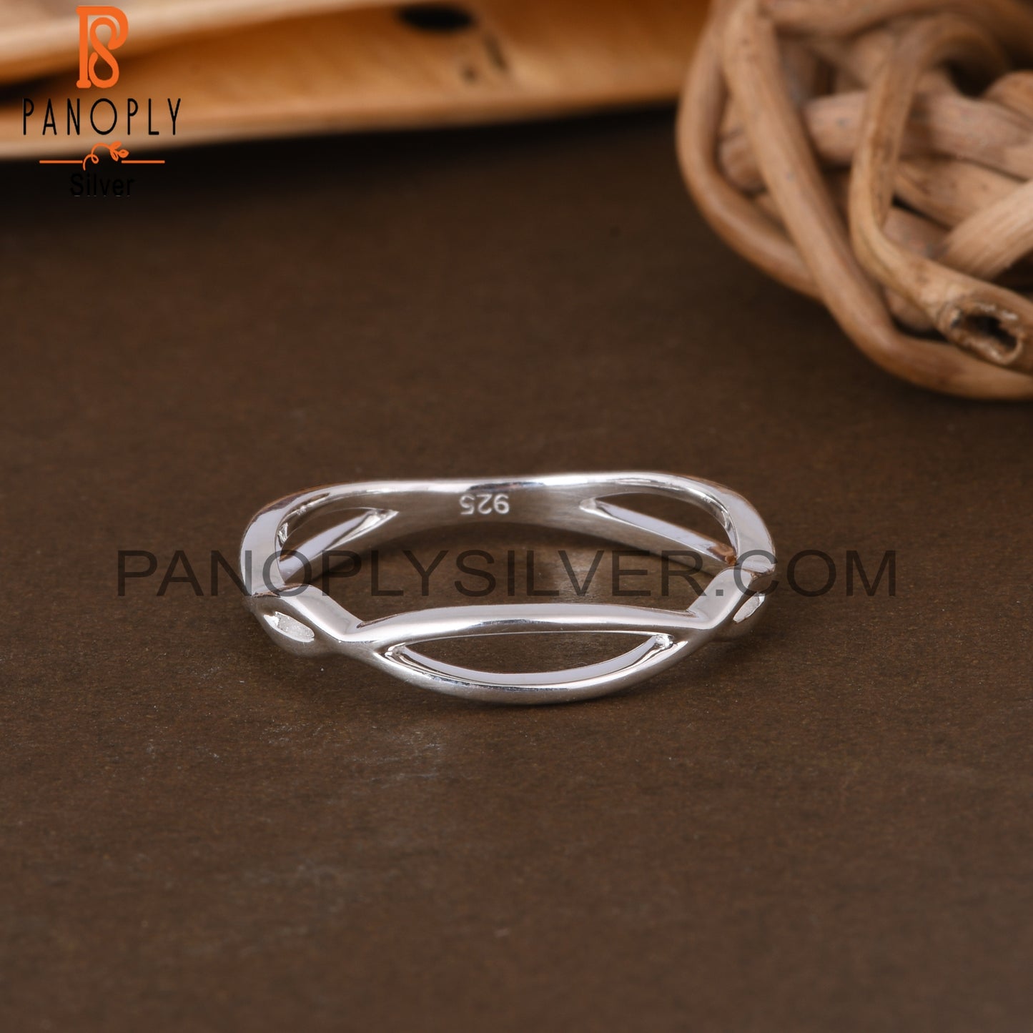 Twist 925 Sterling Silver Ring
