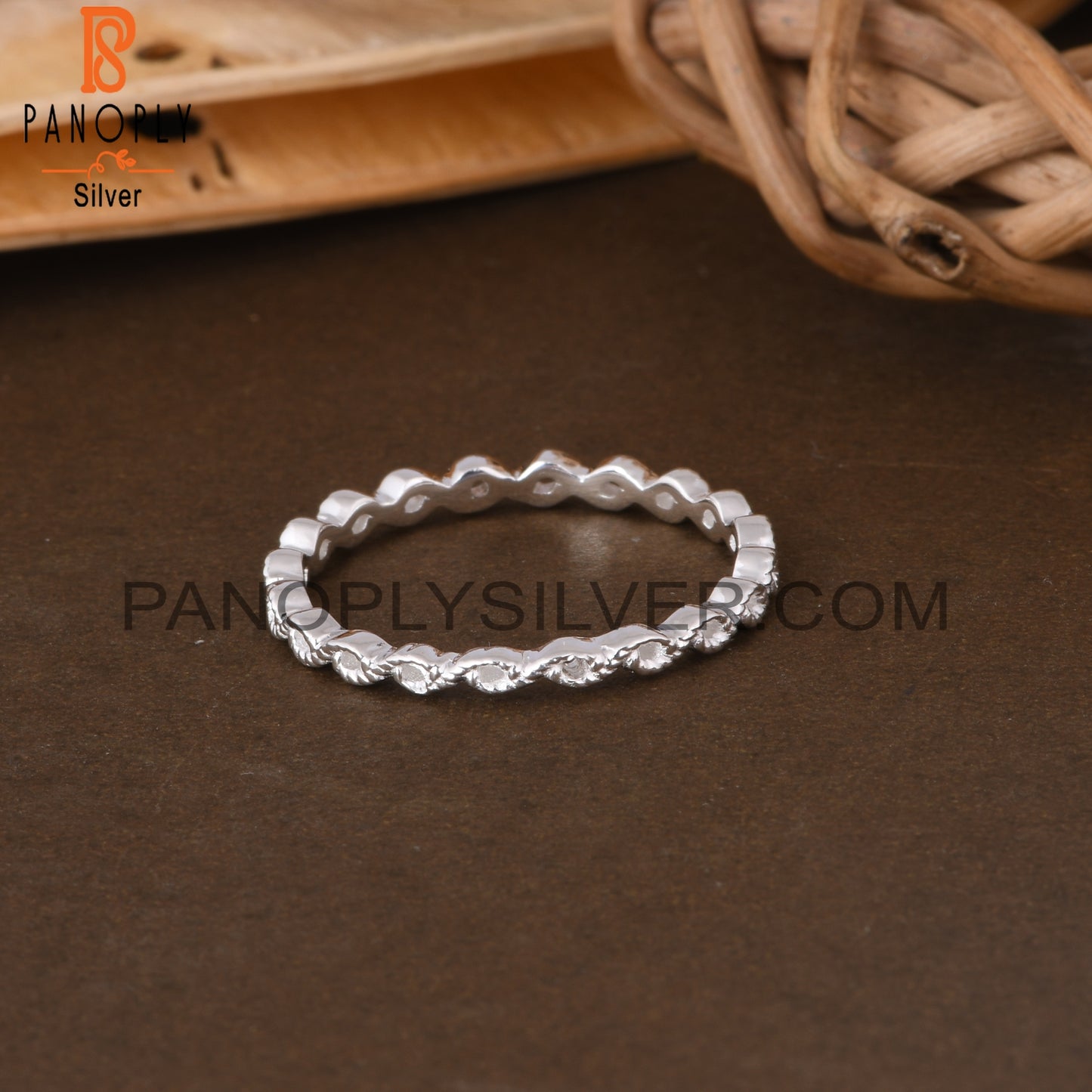 Handmade 925 Sterling Silver Curvy Shape Ring