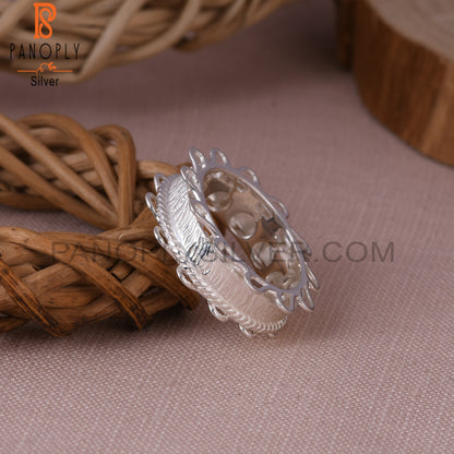 Spinner 925 Silver Meditation Fidget Ring