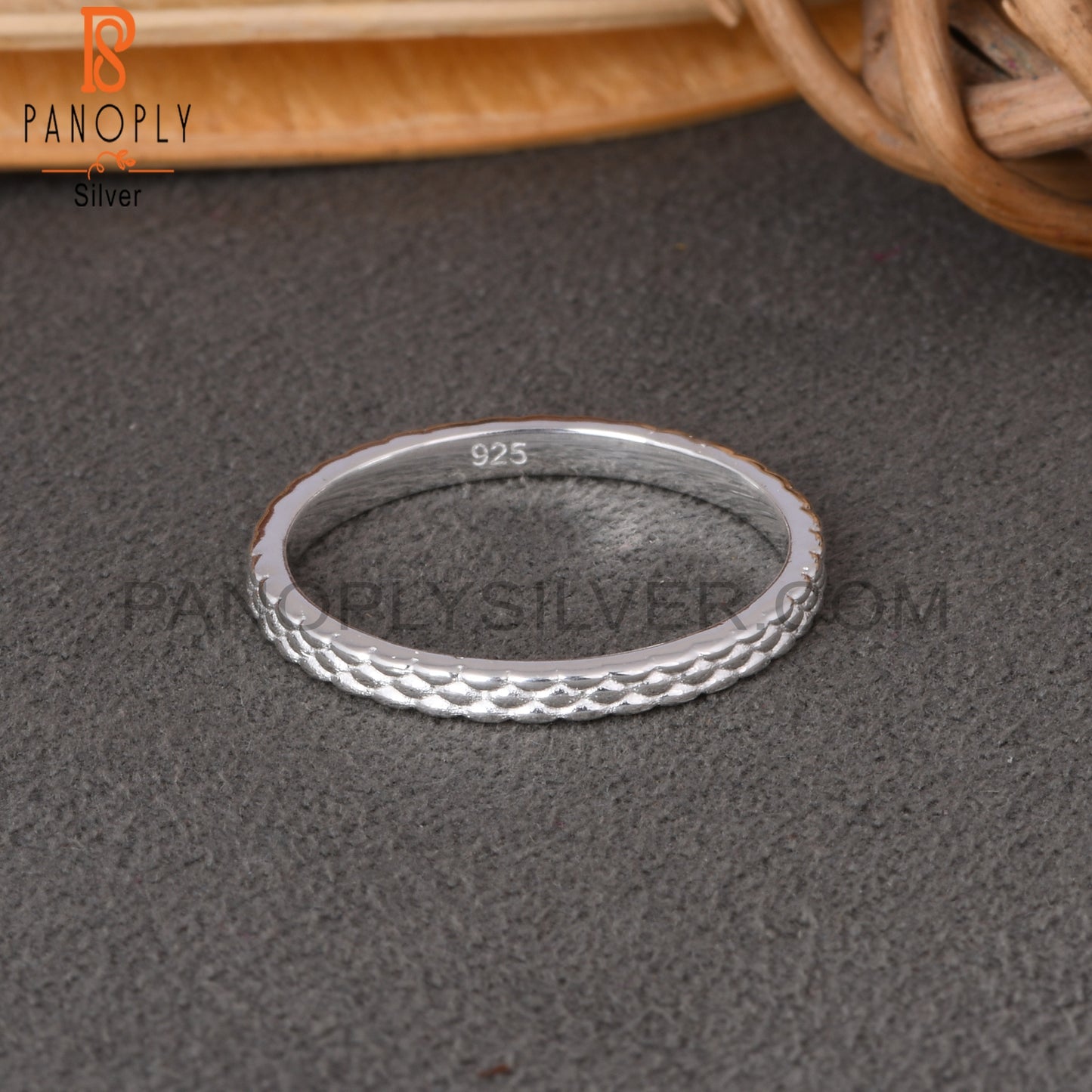 Lightweight Plain 925 Sterling Silver Ring Band