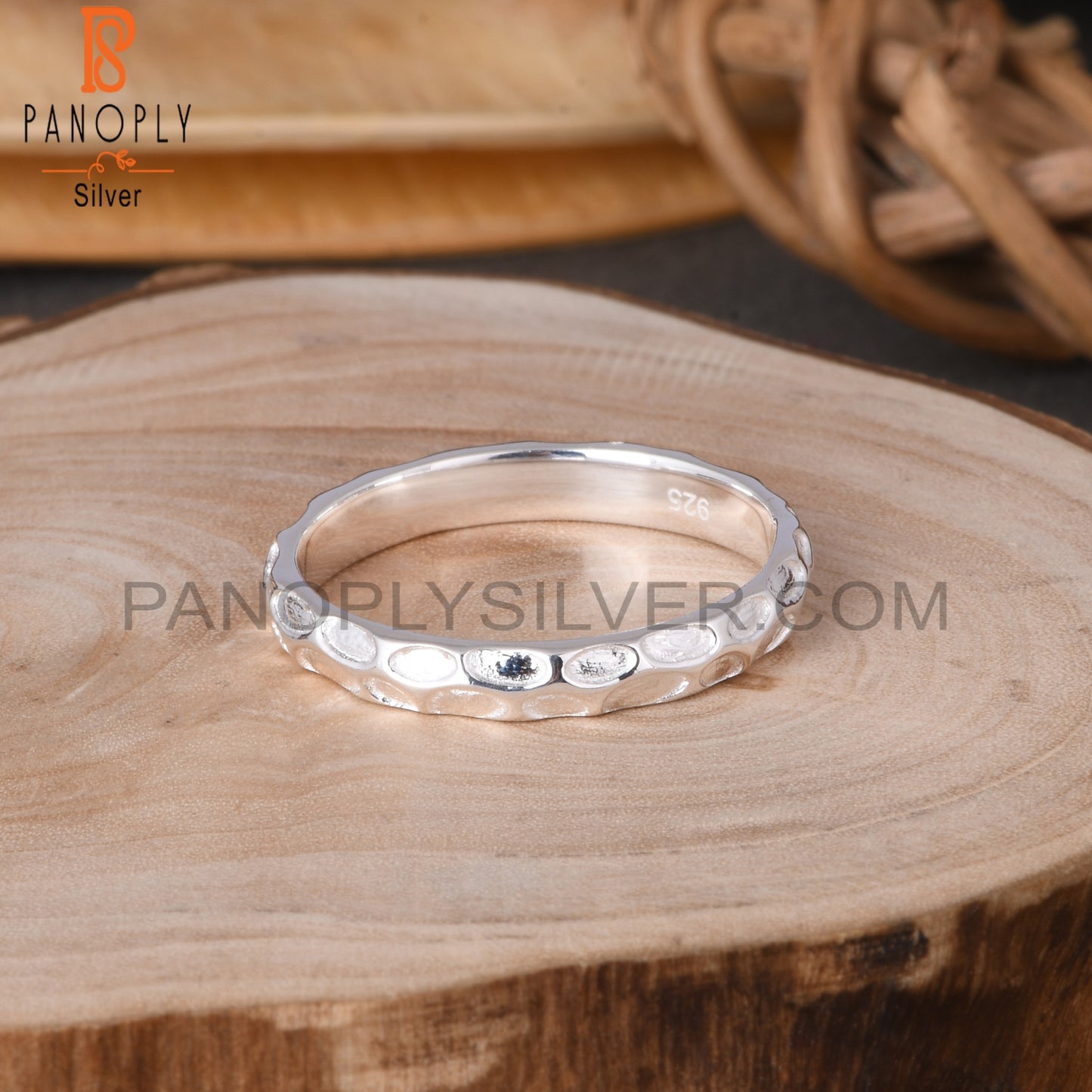 Minimalist Handmade 925 Sterling Silver Plain Ring