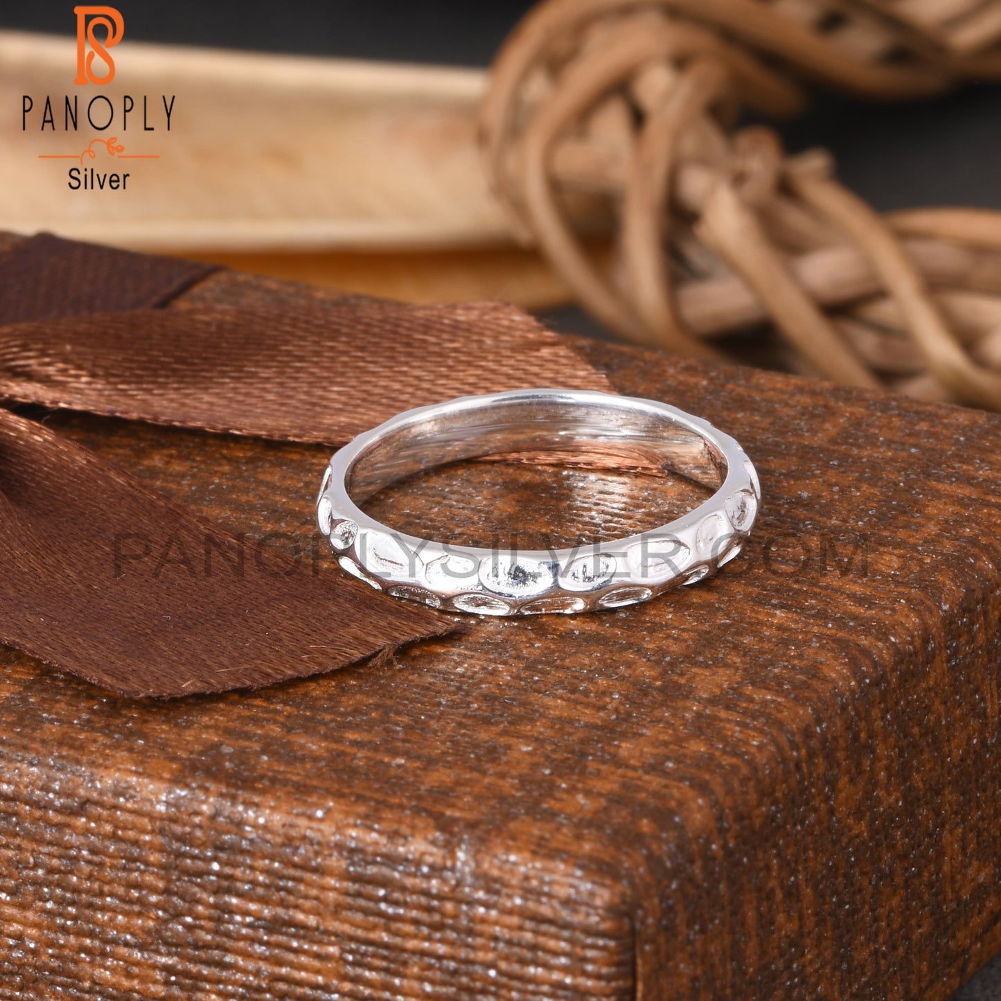 Minimalist Handmade 925 Sterling Silver Plain Ring