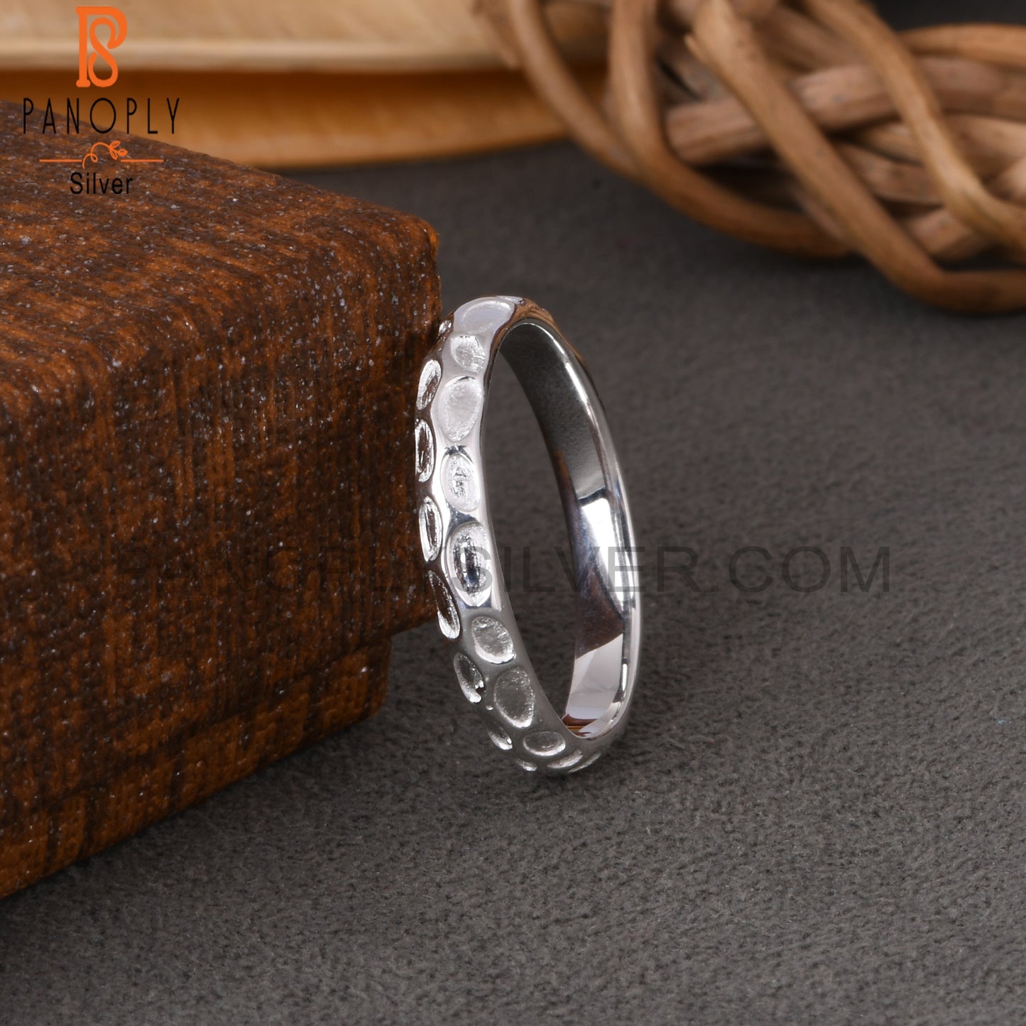 Minimalist Handmade 925 Sterling Silver Plain Ring
