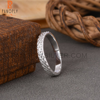 Solid 925 Sterling Silver Ring For Men