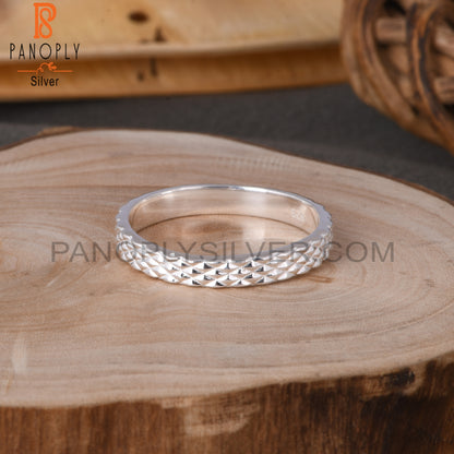 Solid 925 Sterling Silver Ring For Men