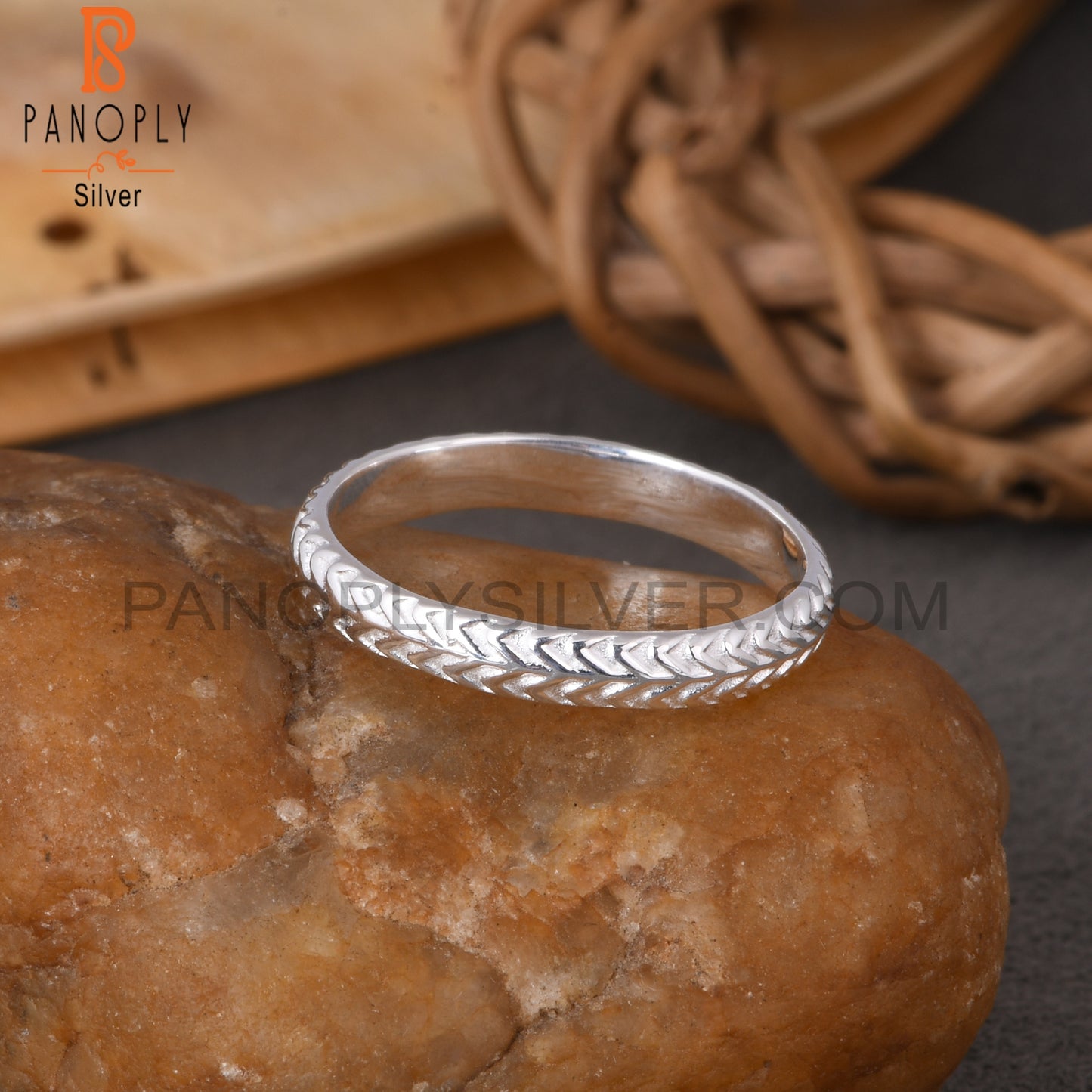 Plain 925 Sterling Silver Ring, Finger Ring
