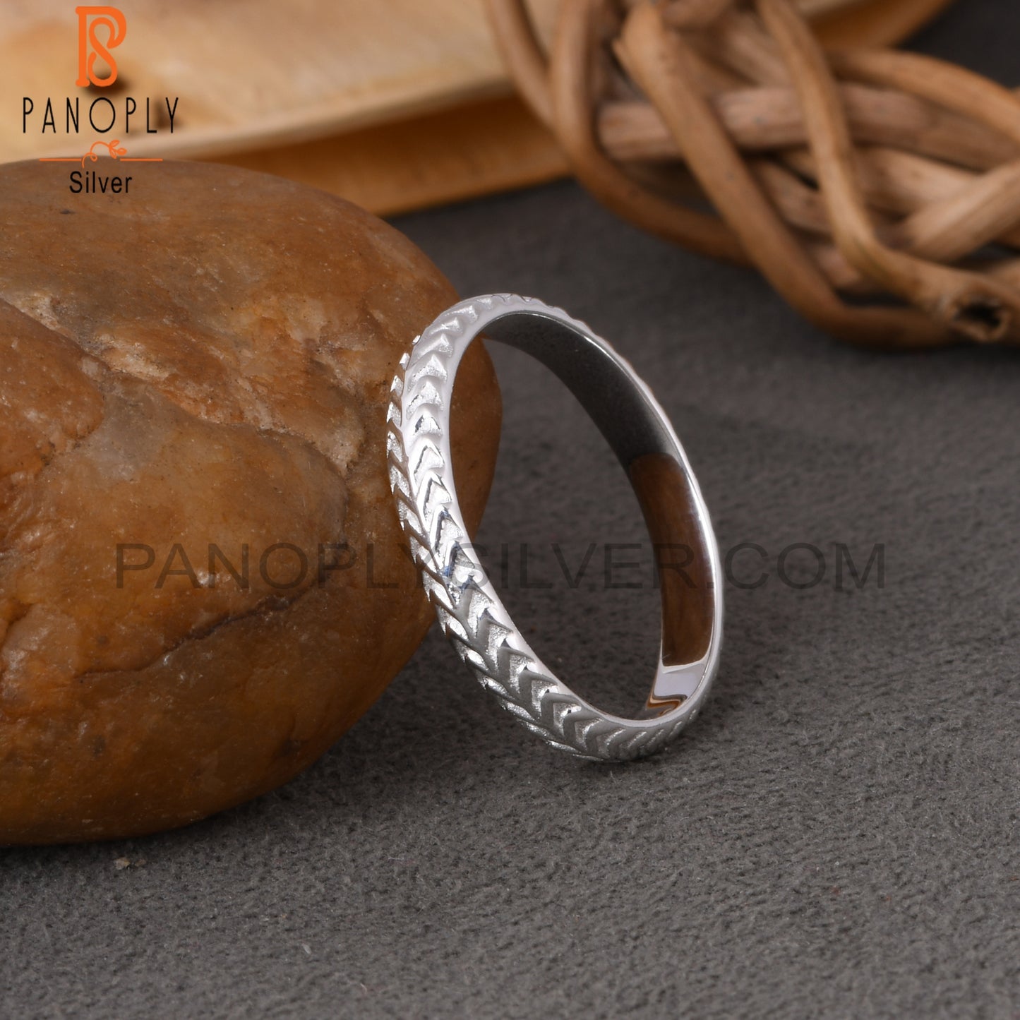 Plain 925 Sterling Silver Ring, Finger Ring