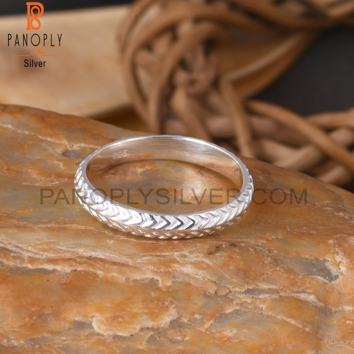 Plain 925 Sterling Silver Ring, Finger Ring