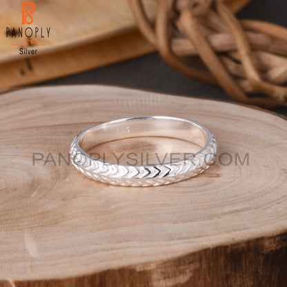 Plain 925 Sterling Silver Ring, Finger Ring
