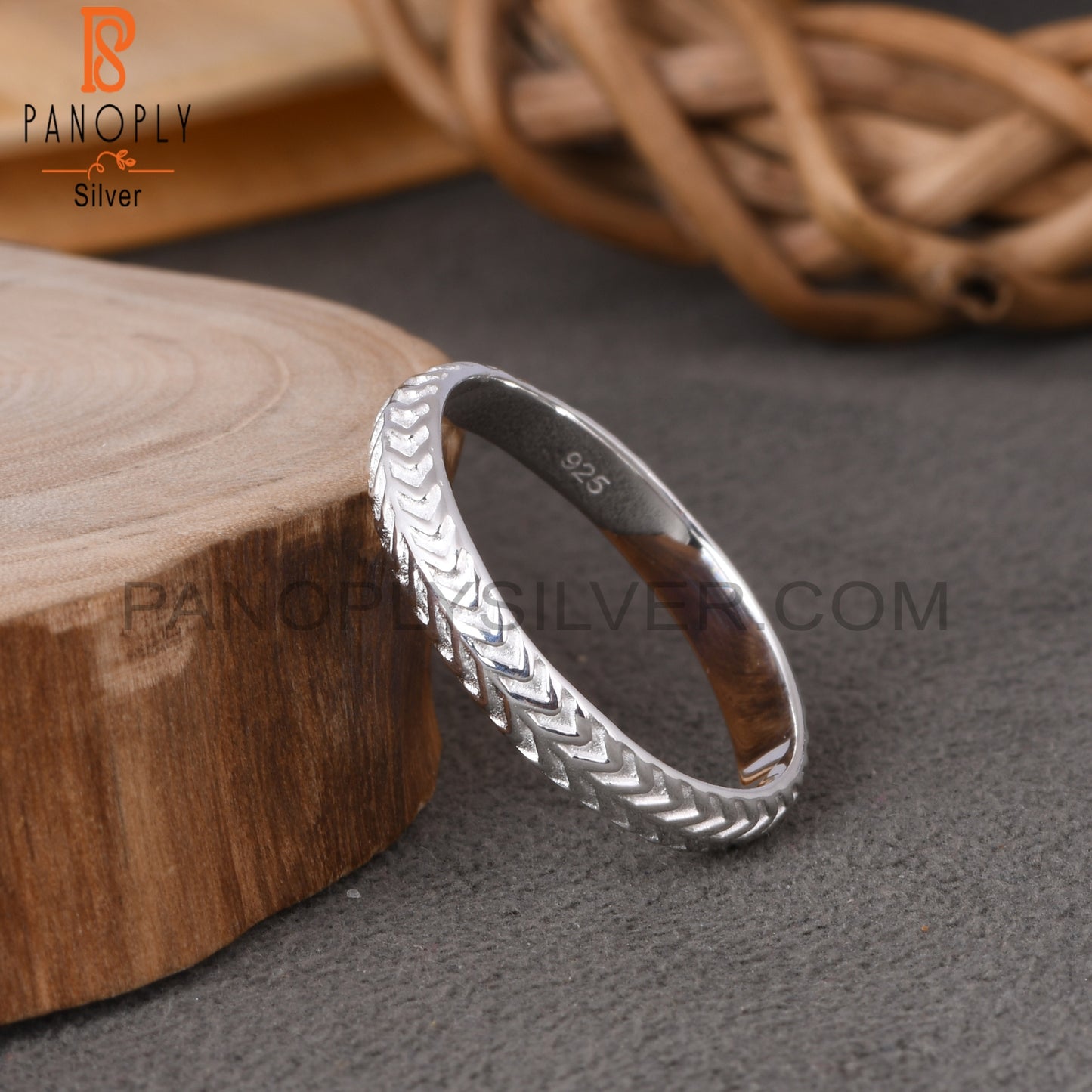 Plain 925 Sterling Silver Ring, Finger Ring