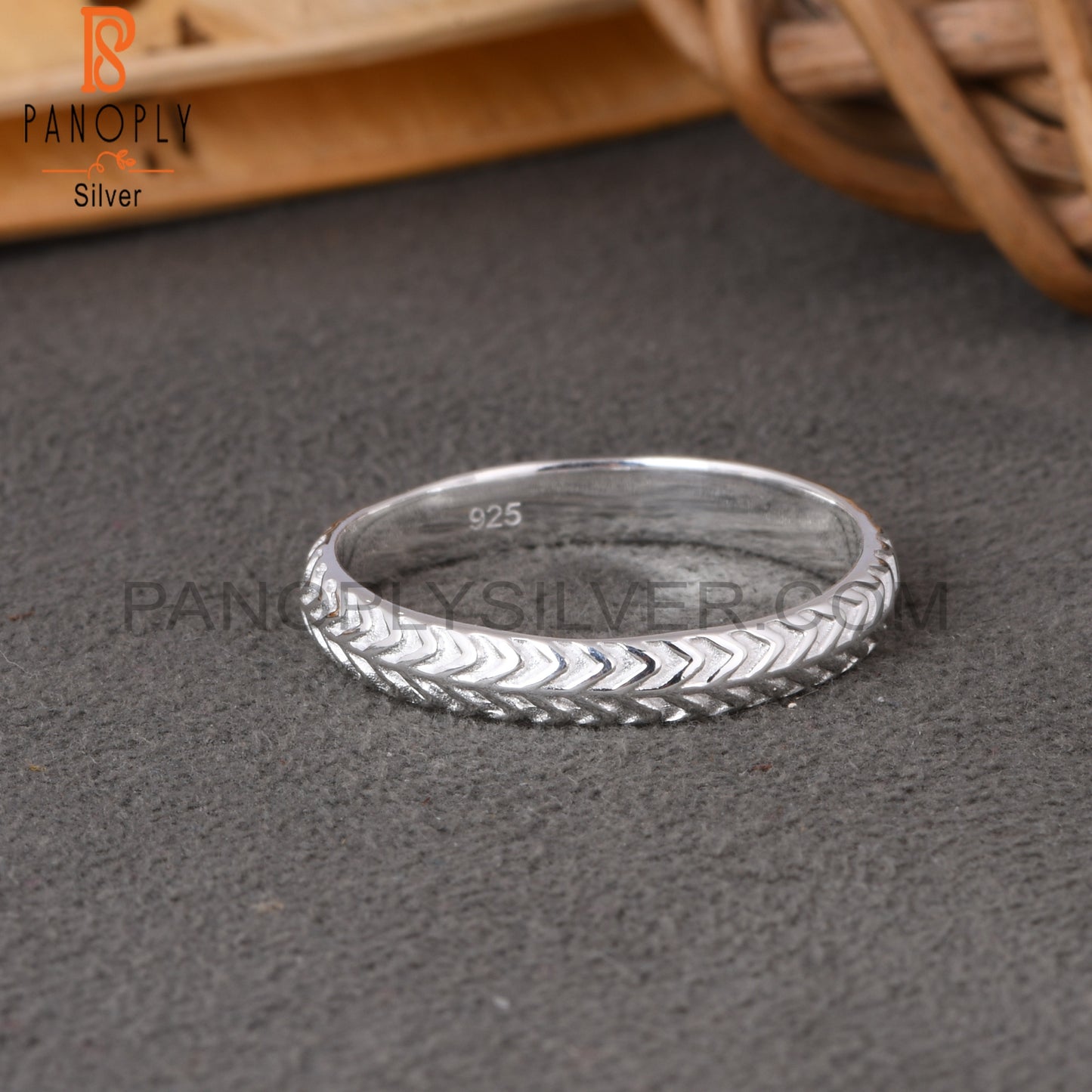 Plain 925 Sterling Silver Ring, Finger Ring