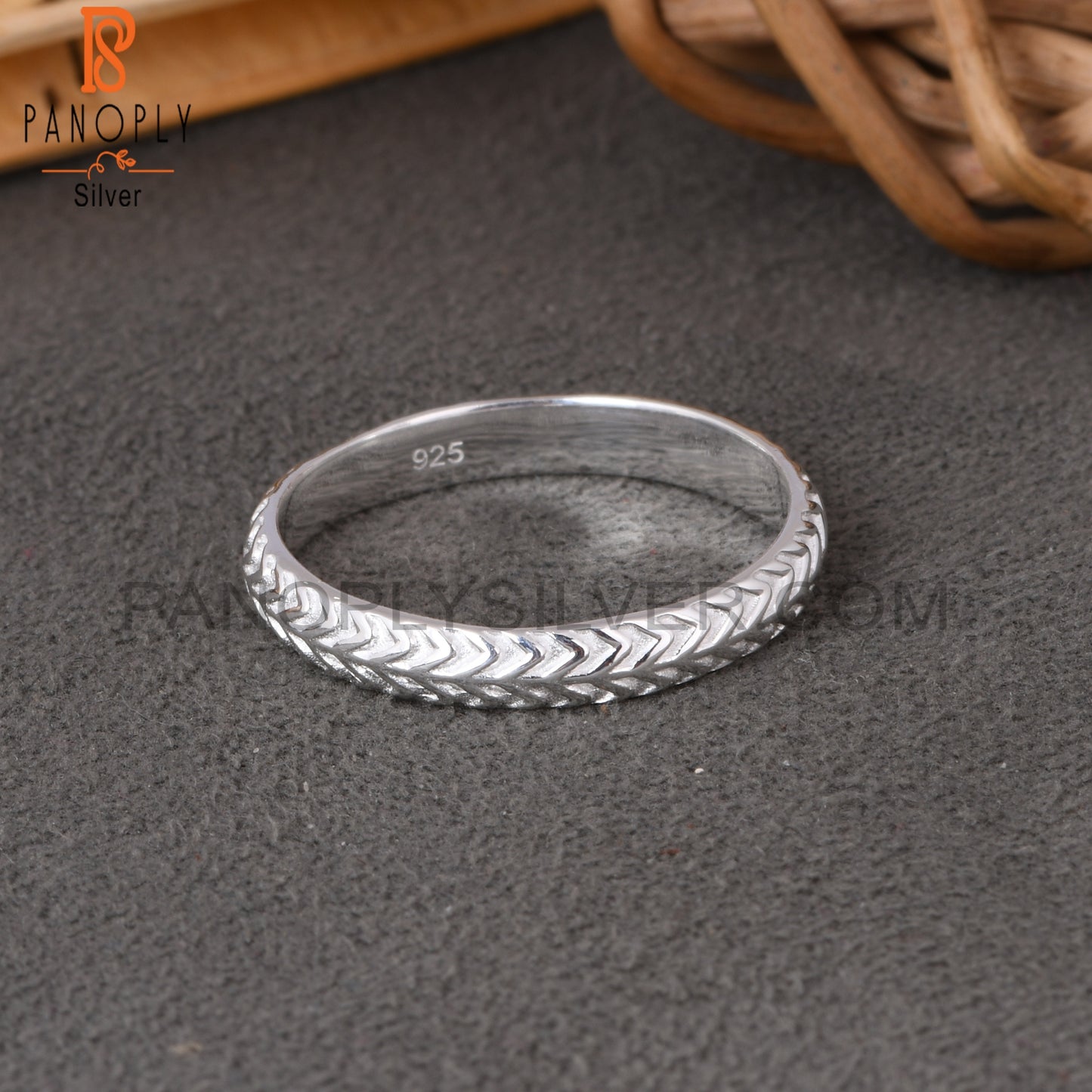 Plain 925 Sterling Silver Ring, Finger Ring