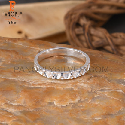 Handmade 925 Sterling Silver Plain Ring