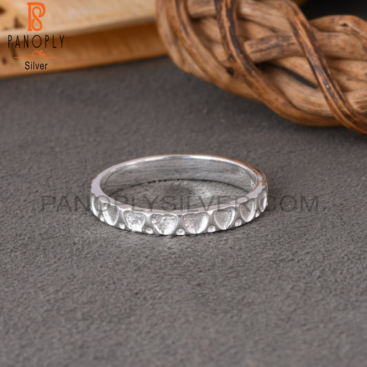 Handmade 925 Sterling Silver Plain Ring