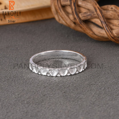 Handmade 925 Sterling Silver Plain Ring