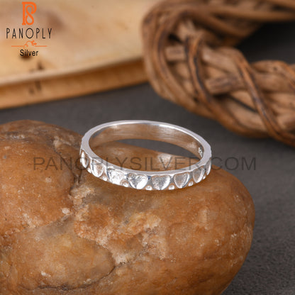 Handmade 925 Sterling Silver Plain Ring